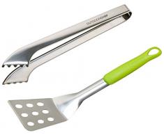 Outdoorchef Grillzubehör, Besteckset Starter, silber, 24,5x6,6x41 cm, 14.112.53