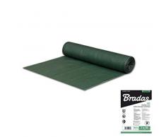 Bradas AS-CO13518050GR Sichtschutz 135 g/m2, 1,80 x 50 m, dunkelgrün, 100 x 40 x 40 cm