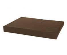 Comfort-Kussen 7MTRS3-KL-BR Komfort Foam Haustier Bett Kunstleder, 125x90x10 cm, braun