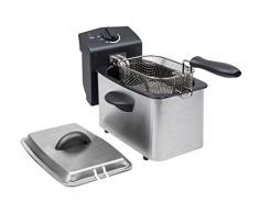 Tristar Edelstahl Fritteuse - mit 2 Liter Fassungsvermögen, Kaltzonefunktion und einstellbarem Thermostat bis 190°C, FR-6919