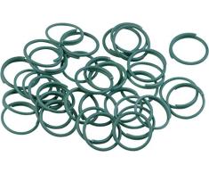 Meister Pflanzenringe 26 mm - Praktisches Set mit 35 Stück - Zum Fixieren & Befestigen von Pflanzen - Witterungsbeständig & wiederverwendbar - Aus Kunststoff / Pflanzringe / Ringbinder / 9970700