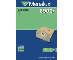 Original Markenware Menalux 6900P / Papier / 4 Staubsaugerbeutel / fÃ¼r Vorwerk, VT250-Reihe, Tiger