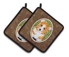 Caroline s Treasures Corgi Paar Topflappen ss8710pthd, 7.5hx7.5 W, multicolor