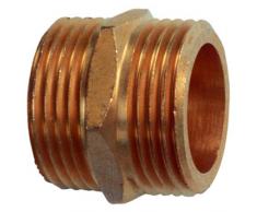 Cornat Doppelnippel 1, Messing / Garten Bewässerung / FLOR92755