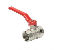 Meister Kugelhahn - 24,66 mm (3/4 Zoll) IG - Mit langem Stahlhebel & vollem Durchgang - Beidseitiges Innengewinde - Hochwertiges Messing / Absperrhahn für Wasserleitungen / Wasserhahn / 9922920