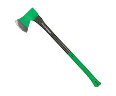 Fundwerk Spaltaxt, mit 90 cm langer Stiellänge und antihaftbeschichteter Klinge für Hobby und Heimhandwerker