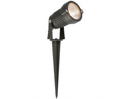 Knightsbridge SPIKEA 4BK IP54 LED Wandleuchte/Spike Spotlight, Schwarz