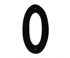 Montague Metal Products Helvetica Schriftart individuelle Hausnummer 8-Inch