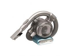 Black+Decker Lithium Dustbuster Flexi PD1420LP – 14,4V Akku Handstaubsauger mit flexiblem Saugschlauch – Beutel- und kabellos – 1 x Staubsauger inkl. Ladestation, Flusen- und Haaraufsatz