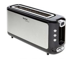 Tefal TL365ETR Toaster Express 37 x 18 x 10 cm, Edelstahl/Schwarz