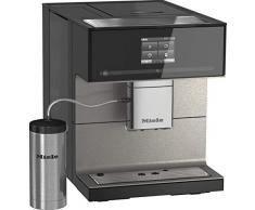 Miele CM 7550 Kaffeevollautomat (Smartphone bedienbar mit WiFiConnect, Kaffeemaschine mit vollautomatischer Entkalkung) schwarz