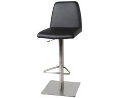 AC Design Furniture 48859 Barhocker Emil, Bezug Kunstleder schwarz
