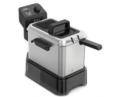 Tefal Easy Clean & Store Fritteuse, bis zu 1 kg Essig / 3.5 l Öl, 190 C, silber/schwarz