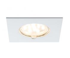 Paulmann 927.60 Premium EBL Set Coin klar eckig starr LED 3x6,8W 2700K 230V 51mm Weiss matt 92760 Spot Einbaustrahler Einbauleuchte