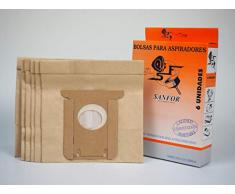 Sanfor 64025 Staubsaugerbeutel Papier