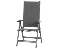 Siena Garden Savina Klappsessel, grau
