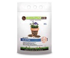 BIOHUMUSECO BLÄHTON natürlich ohne Chemie, Garten, 100% Natural, 1,5 l, Weiß