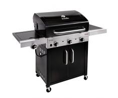 Char-Broil Performance Series 340B - 3 Brenner Gasgrill mit Seitenbrenner, schwarz
