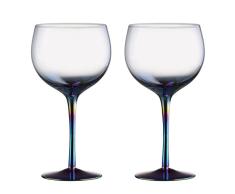 Artland Mirage Lustre irisierendes Ballon Gin Copa Cocktailglas 2 Stück 70cl