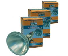 Replux 31652 3er PACK, Halogen Spot, 75 Watt, PAR 20220-235 Volt, E27 Fassung, R65