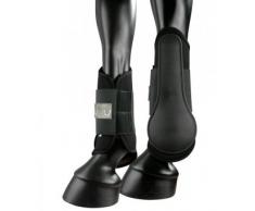 PFIFFsoft Gamaschen mit festem Löffel, schwarz S