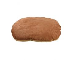 Dehner Hunde- und Katzenkissen, Länge 120 cm, Plüsch / Velours, beige