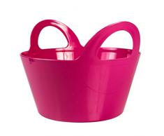 IDeL Jenny Vase, Fucshia, 22 x 22 x 11 cm