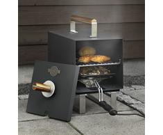 Orange County Smoker OCS 60360001 Räucherofen Räucherschrank Elektro Grill Räuscherfisch Räucherrost Abtropfschalen 1100 Watt Räuchertonne Elektrisch Ohne Flamme Ideal für Garten und Terrasse