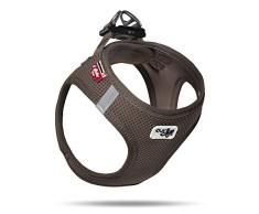 curli Geschirr Vest Air-Mesh, braun, M