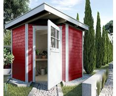 weka Gartenhaus 229 Gr.1, schwedenrot, 21 mm