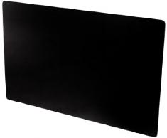Adams Vitreo Glasverkleidung für Heizkörper, klein (900 mm Länge), schwarz