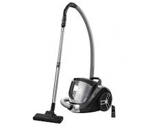 Rowenta RO4825 Compact Power XXL | Beutelloser Staubsauger | 2,5L Staubvolumen | Leise | Kompaktes Design | Extreme Saugleistung | Vacuum-Cleaner | Hocheffizienter Saugkopf | Schwarz/Grau