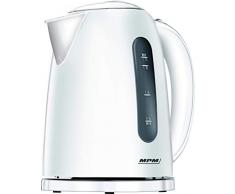 MPM MCZ-85 Elektrischer Wasserkocher, 2200 W, 1,7 Liter, weiß