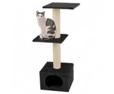 Karlie Kratzbaum Smaragd, 35 x 35 x 103 cm, schwarz