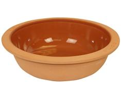 Romertopf by Reston Lloyd Natural Glazed Round Bread Pan, 12-Inch