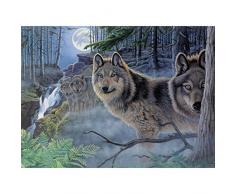 Royal Brush Malen nach Zahlen Kit 15.375-inch X 11.25-inchmystical Moonlight, andere, mehrfarbig