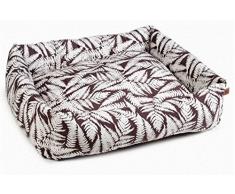 Karlie 707057 Designed by Lotte Bett Ferny L: 80 cm B: 70 cm H: 22 cm, L, braun-beige
