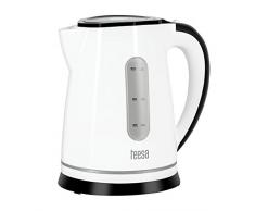 TEESA Kabelloser Wasserkocher, TSA1020W, weiß