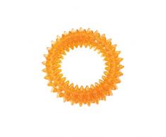 Spielzeug für Hunde, TPR Spike Ring, 12 cmarancione