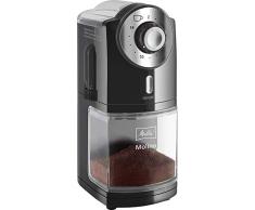 Melitta 1019-02 Kaffeemühle Molino, elektrisch, Scheibenmahlwerk, schwarz