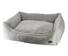 Nobby Komfort Bett eckig FEDO grau L x B x H: 80 x 70 x 23 cm