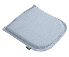 Dehner Sitzkissen Sam, ca. 48 x 47 x 5 cm, Polyester/Schaumstoff, blau