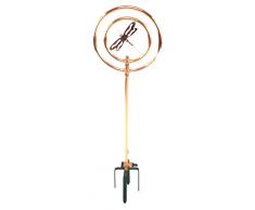 Sommer Terrasse Sprinkler Doppelter Ring Libelle Gartenstatue