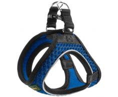 HUNTER HILO COMFORT Geschirr für kleine Hunde, mit Mesh-Material und reflektierenden Elementen, blau, XXS
