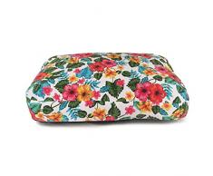 Consentida CN205275 Matratze Happy Aloha T-1, 76 x 51 x 17 cm, XS, Blumenmuster
