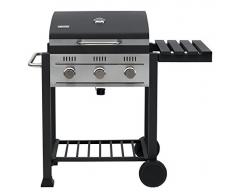 Tepro Gasgrill Toronto Gas, anthrazit / edelstahl, 58 x 114 x 108.5 cm, 3167