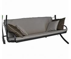 Angerer Auflage für Hollywoodschaukel, Elegance Style Schaukelauflage Design, beige, 180x50x50 cm, 42024/138