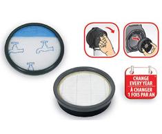 Rowenta Filter-Set für Staubsauger ohne Beutel, Swift Power Cyclonic ZR904301, Grau