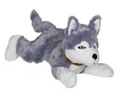 Nobby Plüsch Hund liegend HUSKY 35 cm