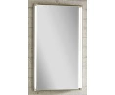 Fackelmann Spiegelelement, Spiegel, Silber, 4 x 42,5 x 67 cm